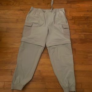 lululemon men’s cargo white khaki large